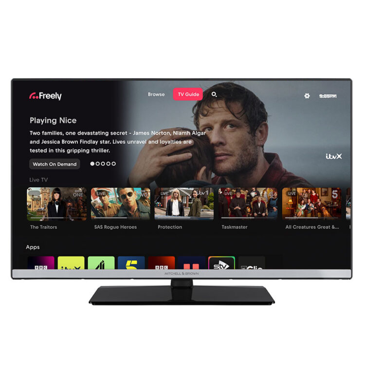 Mitchell and Brown JB-24t1811 – 24″ HD Ready Smart TV In BLACK Powered by TiVo