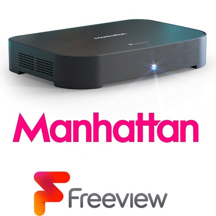 Manhattan T4•R Freeview TV Recorder 500g
