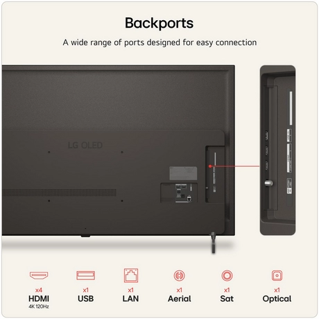 LG OLED55B6ELC.AEK 55" 4K OLED AI Smart TV - Image 4