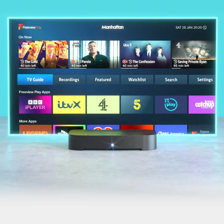 Alternative view of Manhattan T4•R Freeview TV Recorder 500g