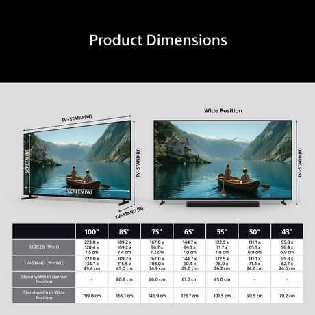 Sony K43XR38M2PB.UKA 43" 4K LED Smart TV - Image 8